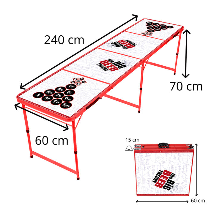 Bierpongtisch "Big Beer Theory"