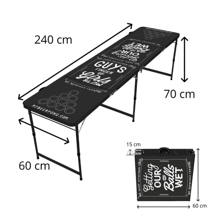 Bierpongtisch "Chalk"