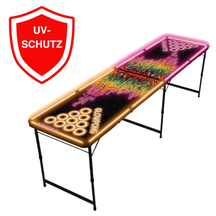 Space Lava BeerPong Tisch LED