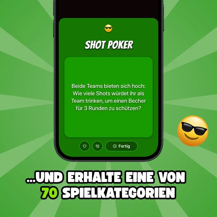 QR-Pong Mehrwegbecher Set (Grün/Schwarz)