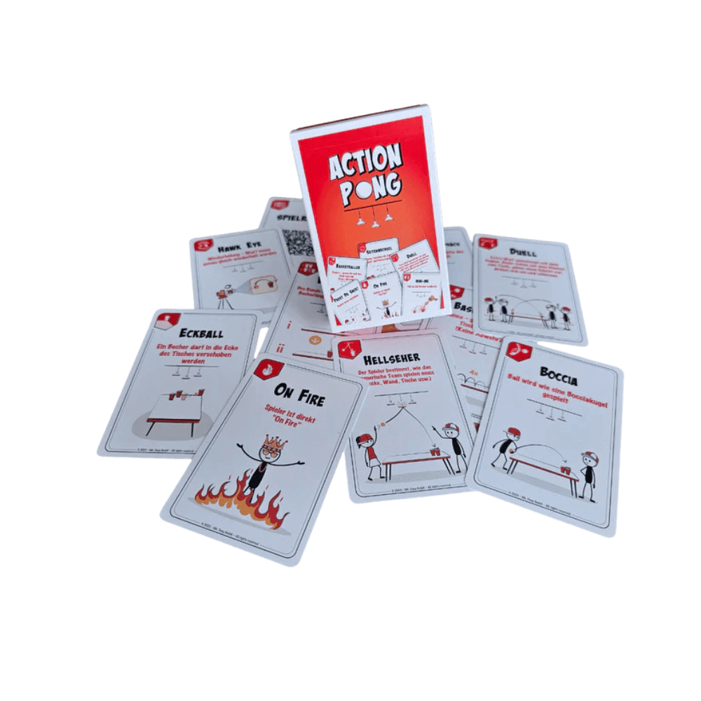 Trinkspiel 'Action Pong'