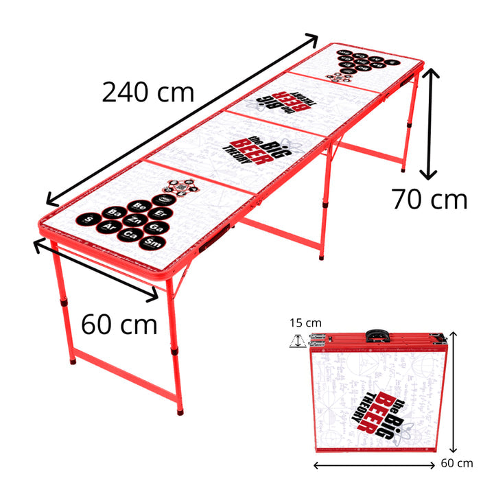 Bierpongtisch &quot;Big Beer Theory&quot;