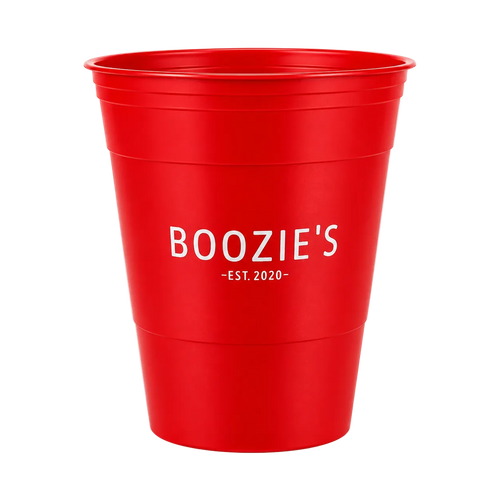 BOOZIE'S® Beer Pong Mehrwegbecher Einzeln
