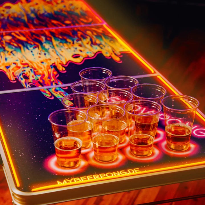 Space Lava BeerPong Tisch LED