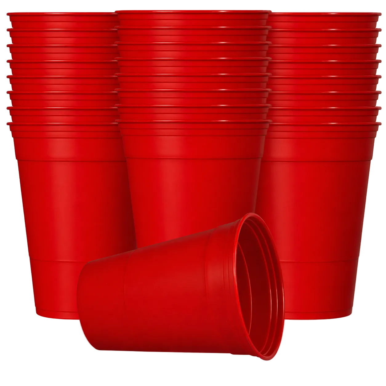 BOOZIE'S® Beer Pong Mehrwegbecher Set (22x inkl. 3 Bällen)