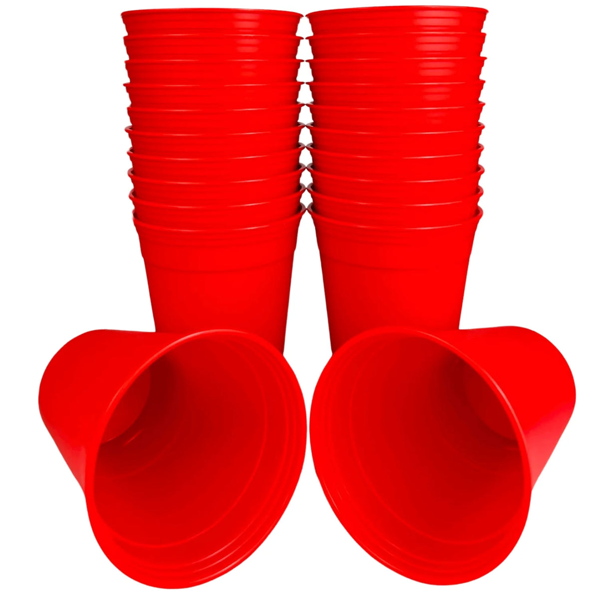 22er Set BeerPong Becher Mehrweg inkl. 3 BeerPong Bälle