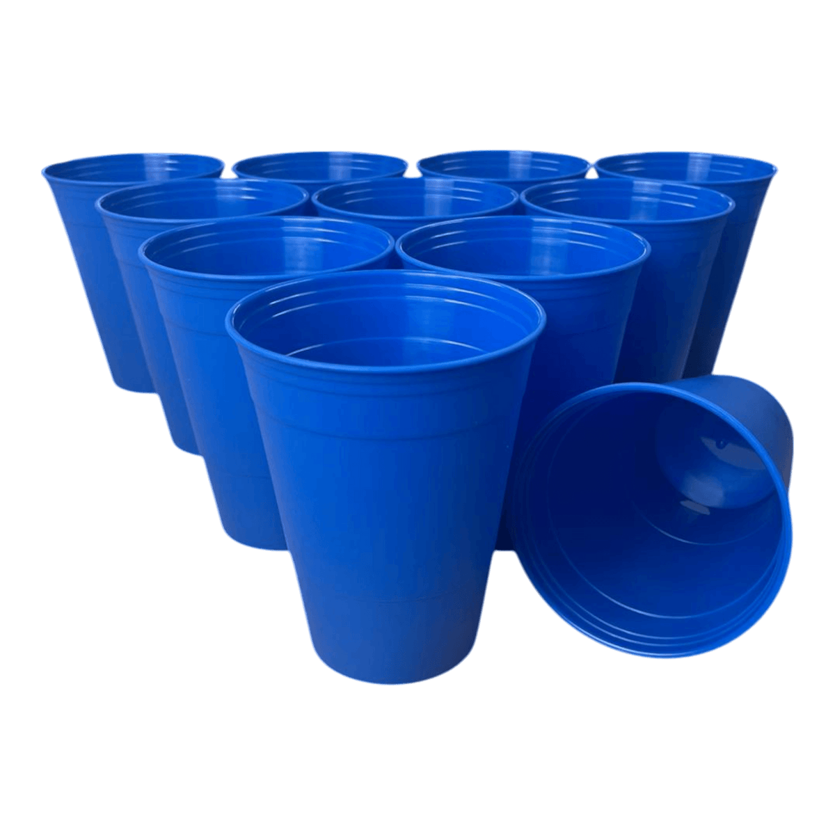 Boozies Beer Pong Becher in Royal Blau 