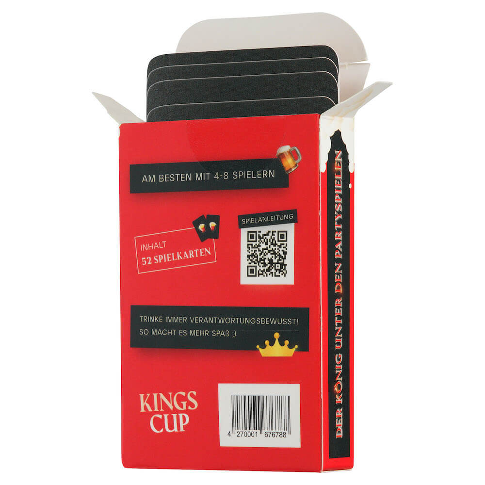Kings Cup – Karten für die Königsrunde