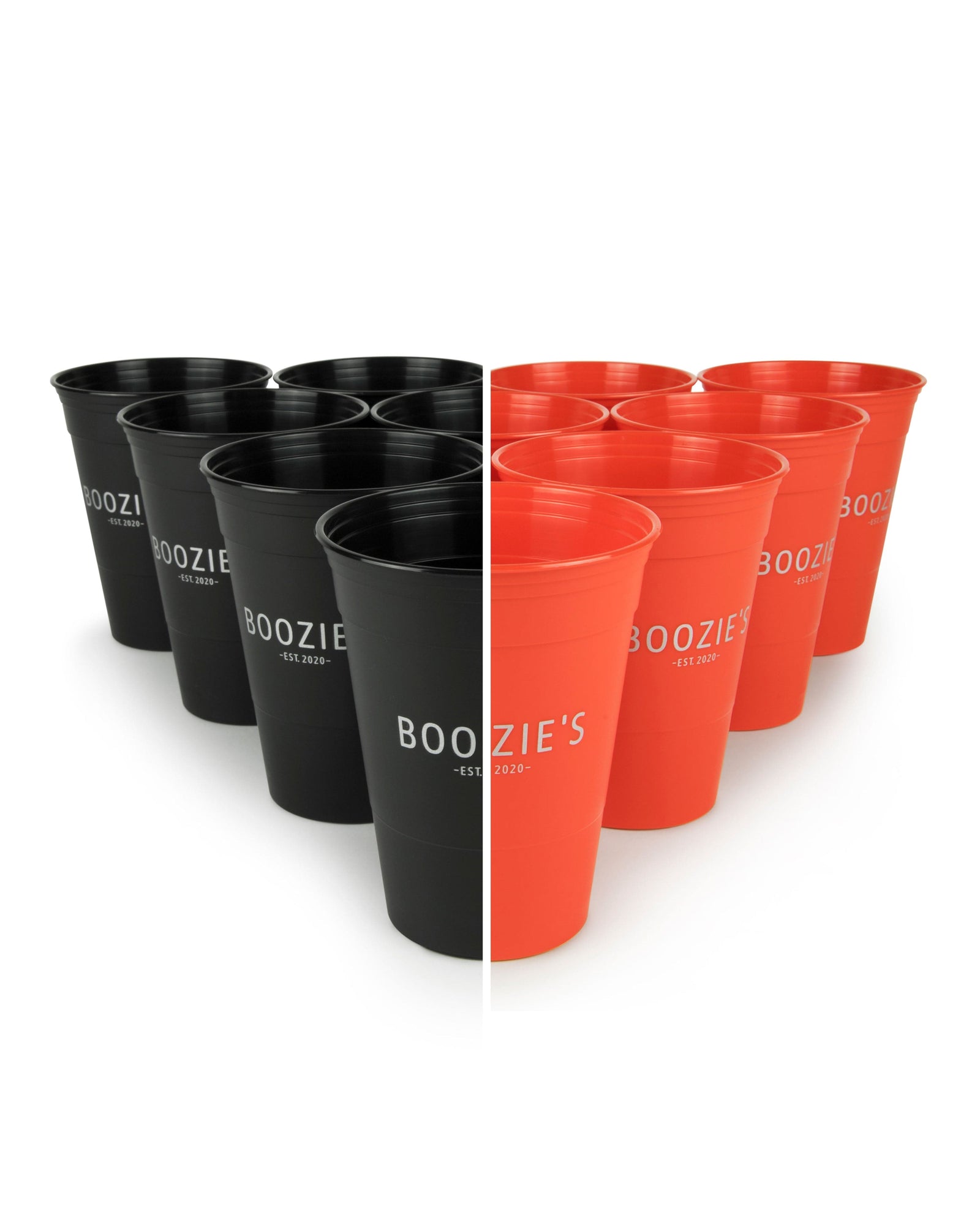 22er Set BeerPong Becher inkl. 3 BeerPong Bälle BOOZIE'S Ball- & Becherspiele Classic x Midnight